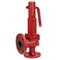 Spring-loaded safety valve Type 562 series 440 cast iron high-lifting flange